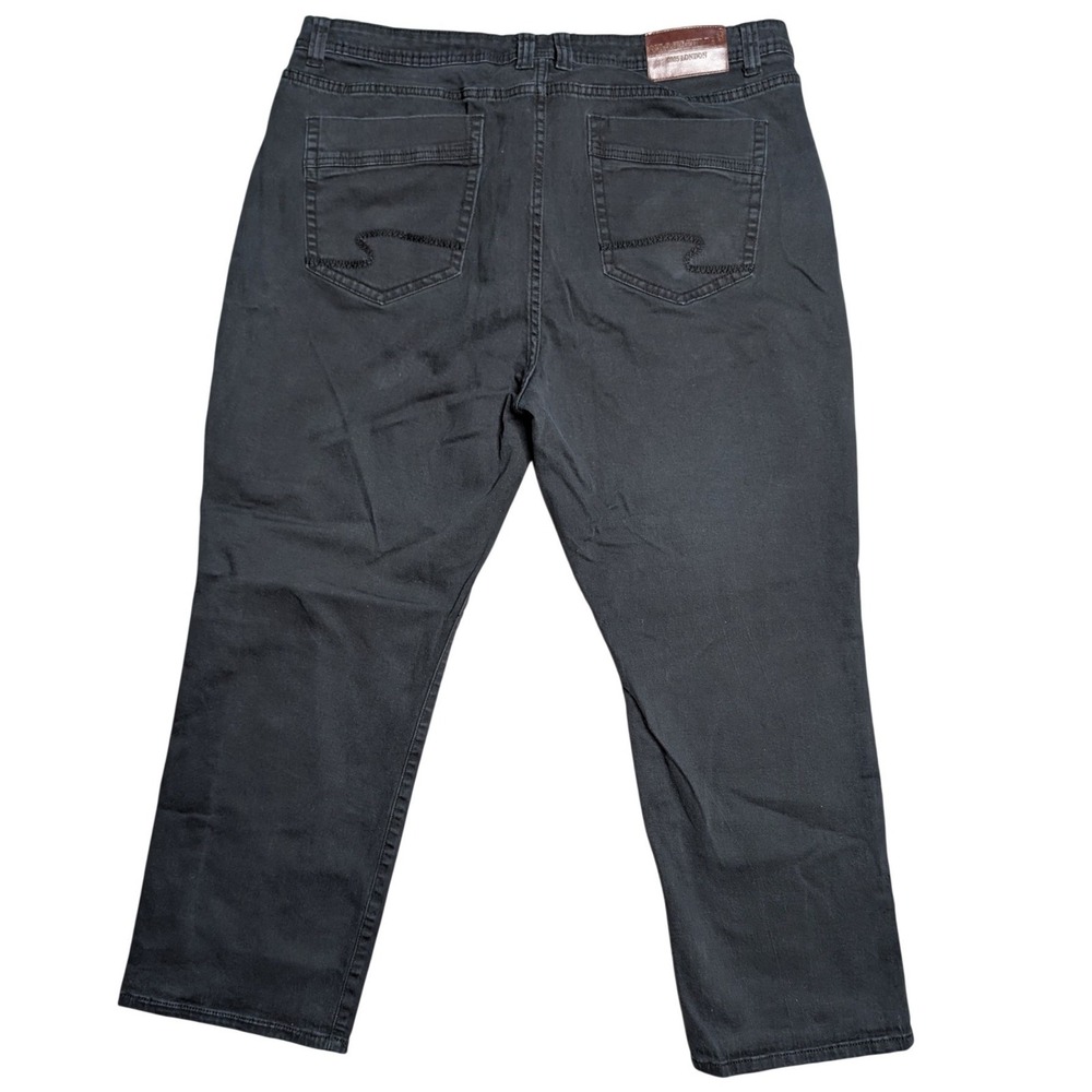 Summerfields Sz. 46 x 30 Black Straight Leg‎ Big Tall Jeans